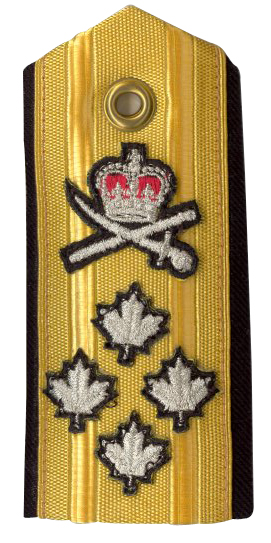 Canadian Admiral Shoulder Board