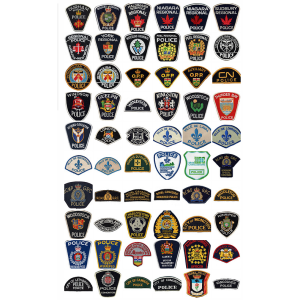 Canadian Police Patches and Flashes