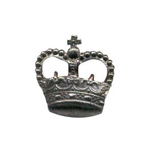 Tin 6-1010B Rank Crown w/ eyelets (pair)