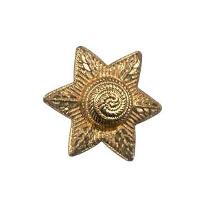 Étoile 6 points 6-1046 avec oeillets (paire)