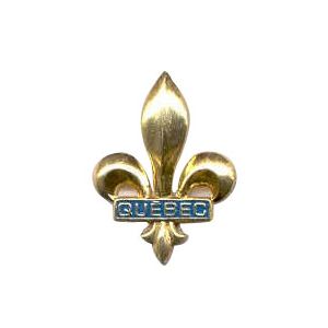 Fleur-de-lys 6-1017 w/ push pins (pair)