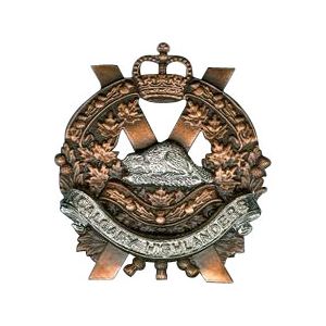 The Calgary Highlanders Cap Badge