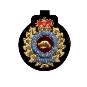 Écusson de béret brodé Génie