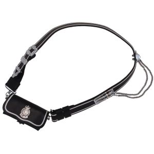 Hussar Cross Belt and Catouche and Pics (black with soutache)