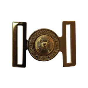 49TH BATTALION, THE LOYAL EDMONTON REGIEMENT INTERLOCKING BUCKLE