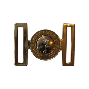 ROYAL CANADIAN CORPS OF SIGNALS INTERLOCKING BUCKLE