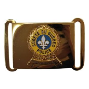 SÛRETÉ DU QUÉBEC CEREMONIAL BUCKLE