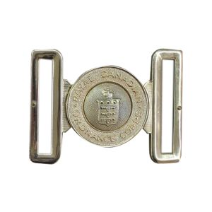 ROYAL CANADIAN ORDNANCE CORPS INTERLOCKING BUCKLE