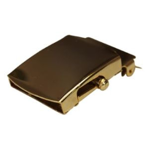 PLAIN GOLD SLIDE BUCKLE