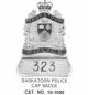 10-1000 Custom Municipal Police Cap Badge