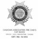 10-1010 C.A.F.C. Cap Badge