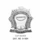 9-1004 Municipal Fire Cap Badge