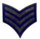 Insignes de collet CCC sergent (paire)