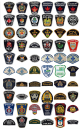 Canadian Police Patches and Flashes