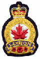 Royal Canadian Legion Embroidered Badge