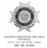 10-1010 C.A.F.C. Cap Badge