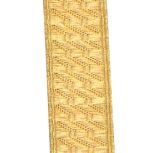19mm Gold BNS Braid (mtr)