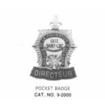 9-2000 Fire Department Pocket Badge