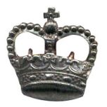 Tin 6-1010B Rank Crown w/ eyelets (pair)