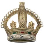 Tudor 6-1041 Rank Crown w/ metal tabs (pair)