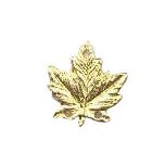 Feuille d'érable 6-1049G à coudre (paire)
