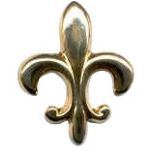 Fleur-de-lys 6-1056 w/ eyelets (pair)