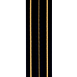 CAFC Braid, 2-1/2 Gold Bars (mtr)