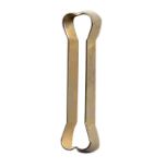 Standard Belt Keeper, Bone-shaped (pr)