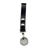 Key Ring with Leather Strap