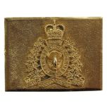 ROYAL CANADIAN MOUNTED POLICE CEREMONIAL BUCKLE STYLE 2