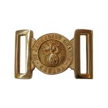 THE GRENADIER GUARDS OF CANADA INTERLOCKING BUCKLE