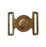 LE RÉGIMENT DU SAGUENAY INTERLOCKING BUCKLE