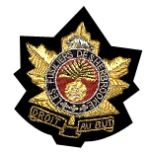Fusiliers de Sherbooke Blazer Crest
