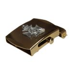 THE BROCKVILLE RIFLES SLIDE BUCKLE