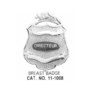 11-1008 Police Breast Badge