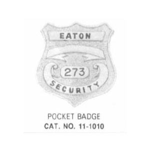 11-1010 Custom Loss Prevention Badge