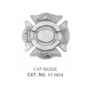11-1014 Fire Department Cap Badge