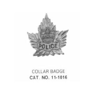 Police Collar Badge