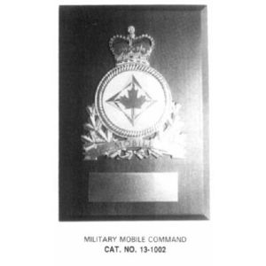 13-1002 Land Forces Retirement Plaque