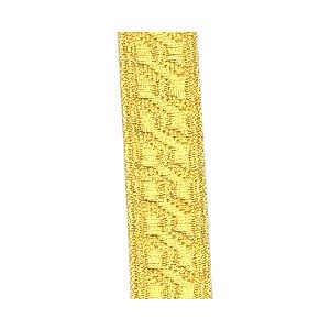 13mm Gold BNS Braid (mtr)