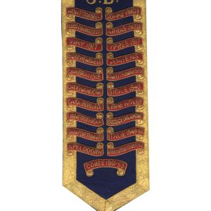 Embroidered Battle Honours
