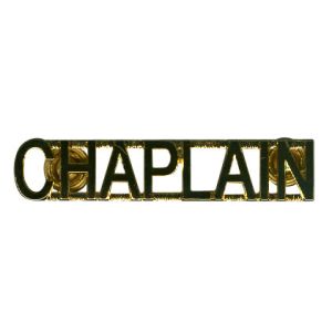 CHAPLAIN CORPS SHOULDER TITLES 