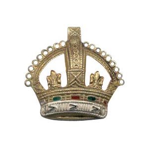 Tudor 6-1041 Rank Crown w/ metal tabs (pair)