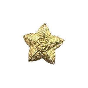 5-Pointed Star 6-1030G w/ screw post (pair)