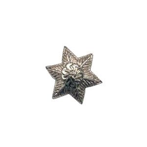 6-Pointed Star 6-1044S w/ metal tabs (pair)