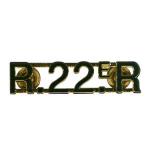 ROYAL 22E REGIMENT SHOULDER TITLES 