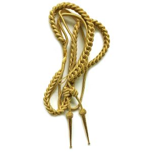 Synthetic Gold Aiguillette