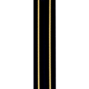 Galon CAFC avec 2 barres doré (mtr)