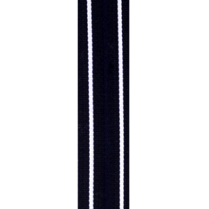 Galon CAFC avec 2 barres argent (mtr)