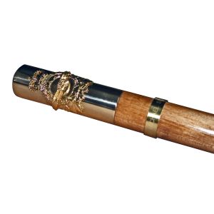 Drill Cane Customization: Mounting of Badge